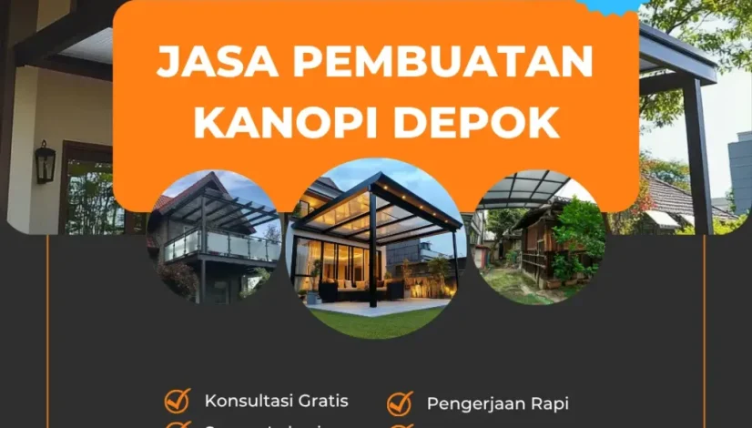 Jasa Pembuatan Kanopi Depok