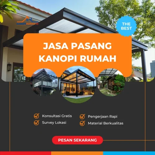 Jasa Pasang Kanopi Rumah