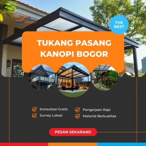 Tukang Pasang Kanopi Bogor