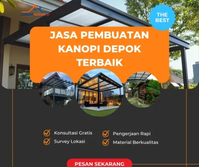 Jasa Pembuatan Kanopi Depok Terbaik
