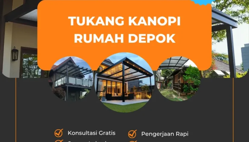 Tukang Kanopi Rumah Depok