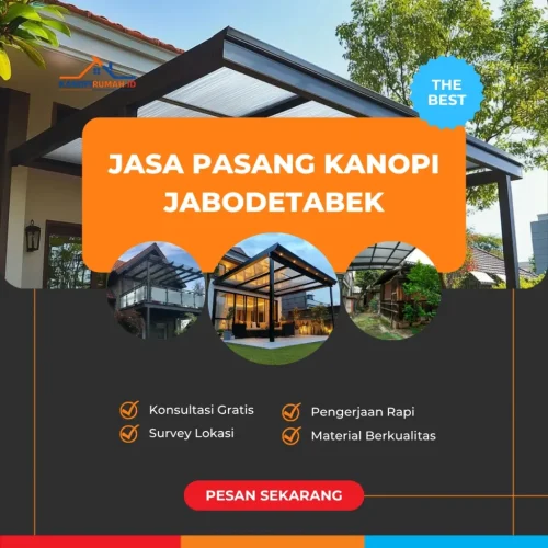 Jasa Pasang Kanopi Jabodetabek