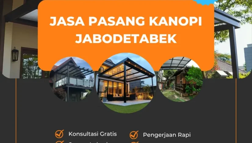 Jasa Pasang Kanopi Jabodetabek